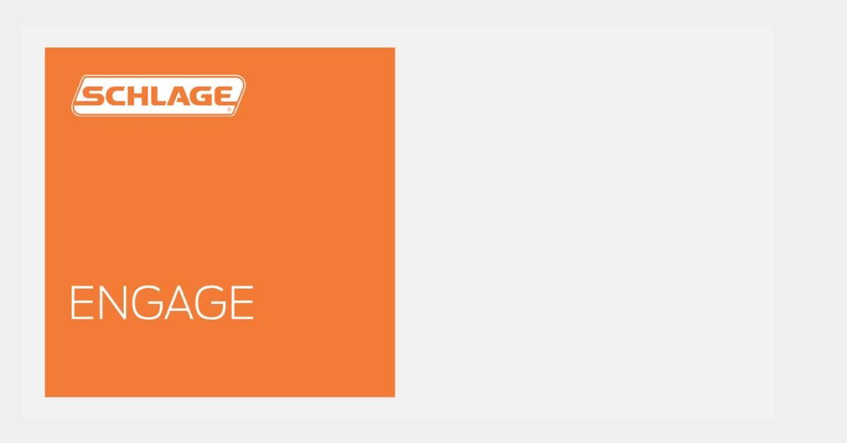 Simplify Access Control with Schlage ENGAGE™ Cloud-Based Credentials
